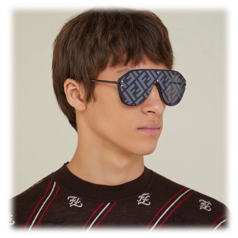 fendi sunglasses on face