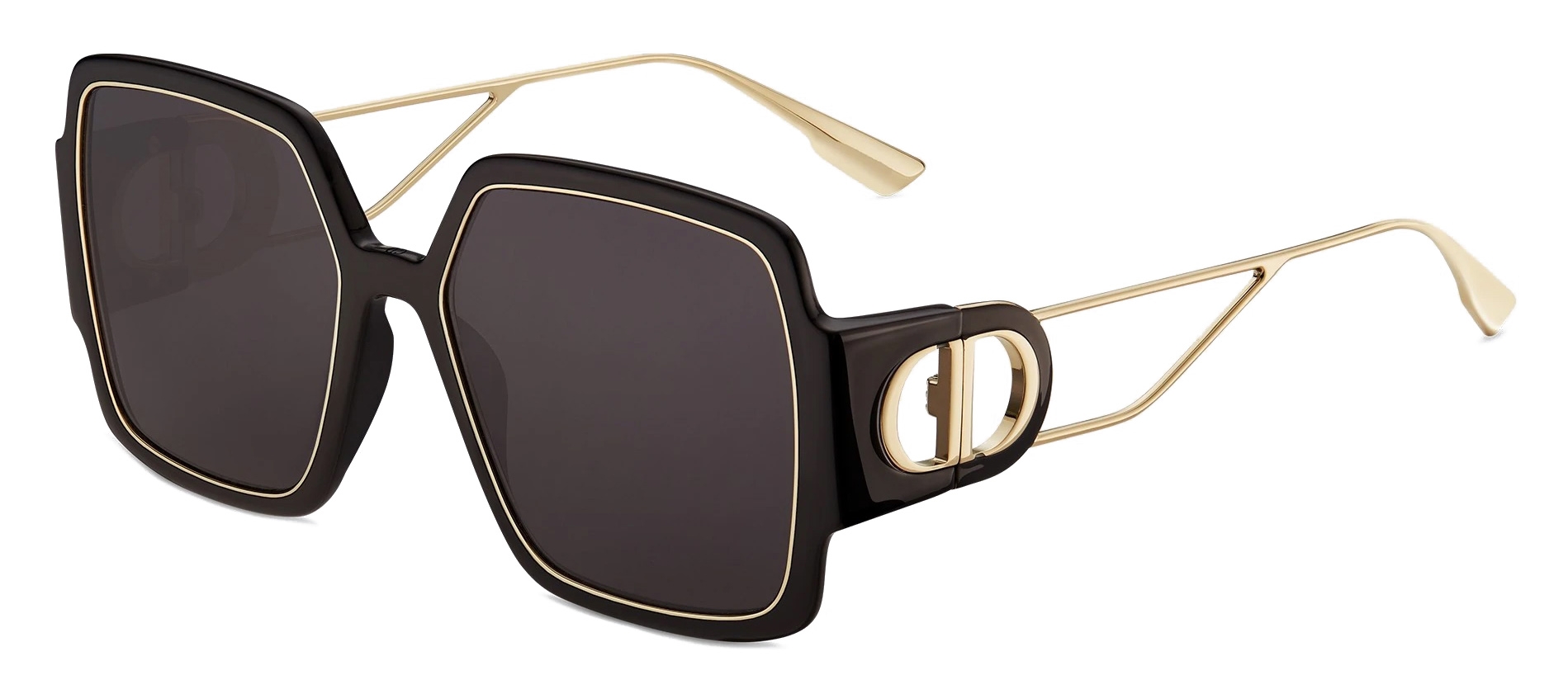 IetpShops Switzerland - This pair of hand-finished tortoiseshell sunglasses  come courtesy of the London-based eyewear brand - Black '30Montaigne'  sunglasses Dior