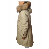 Woolrich - Woolrich Cascade Long Jacket - Cream - Jacket - Luxury Exclusive Collection