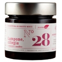 Alessio Brusadin - Seedless Raspberry, Cherries and Candid Ginger Jam - The Special Jams - Sweet Artisan Compotes