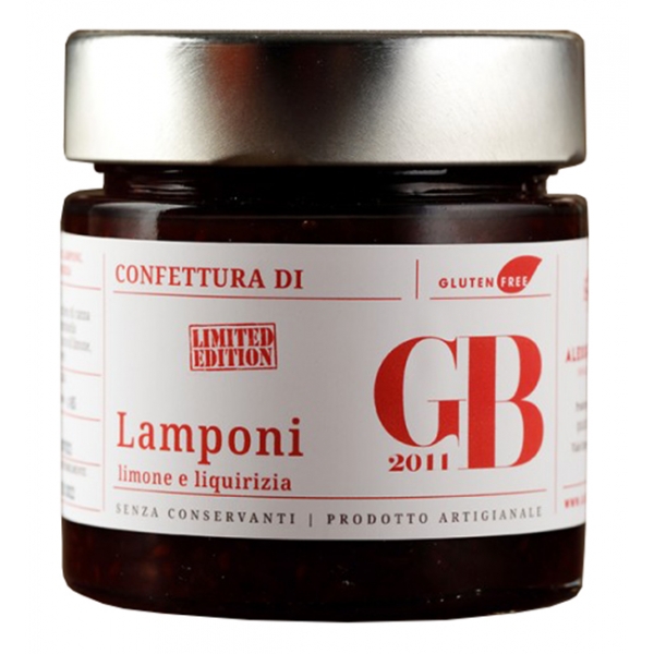 Alessio Brusadin - Raspberry, Lemon and Licorice Jam - The Special Jams - Sweet Artisan Compotes