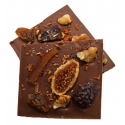 Alessio Brusadin - Milk Chocolate with Orange and Nuts "Il Sole d'Inverno" - Italian Artisan Chocolate