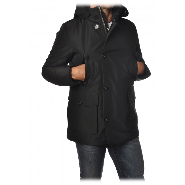 Woolrich Arctic Parka High Tech Jacket Black Jacket Luxury Exclusive Collection Avvenice