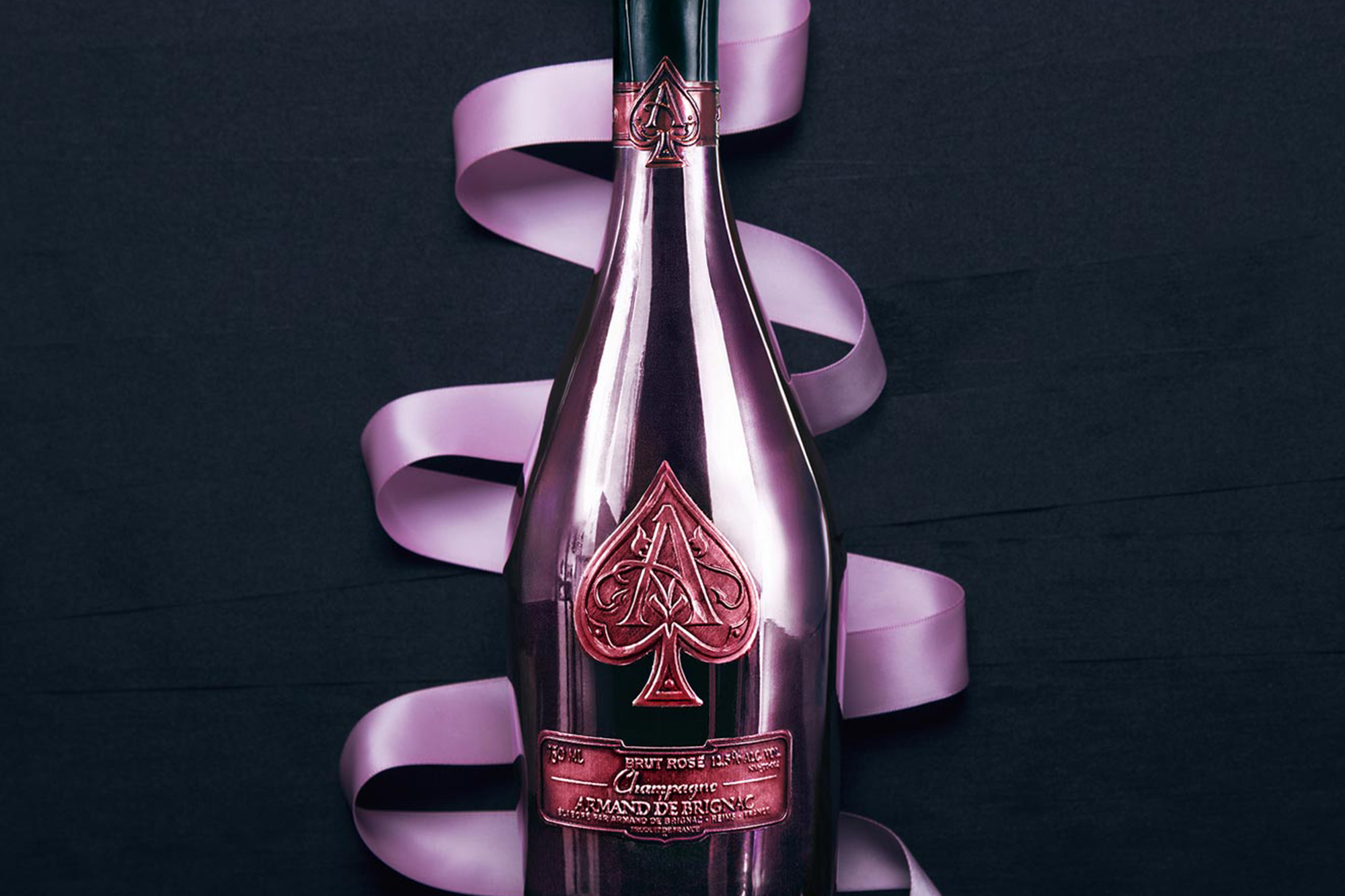 Armand de Brignac 'Ace of Spades' - Brut Rose Champagne - Velvet Bag – The  Wine Feed