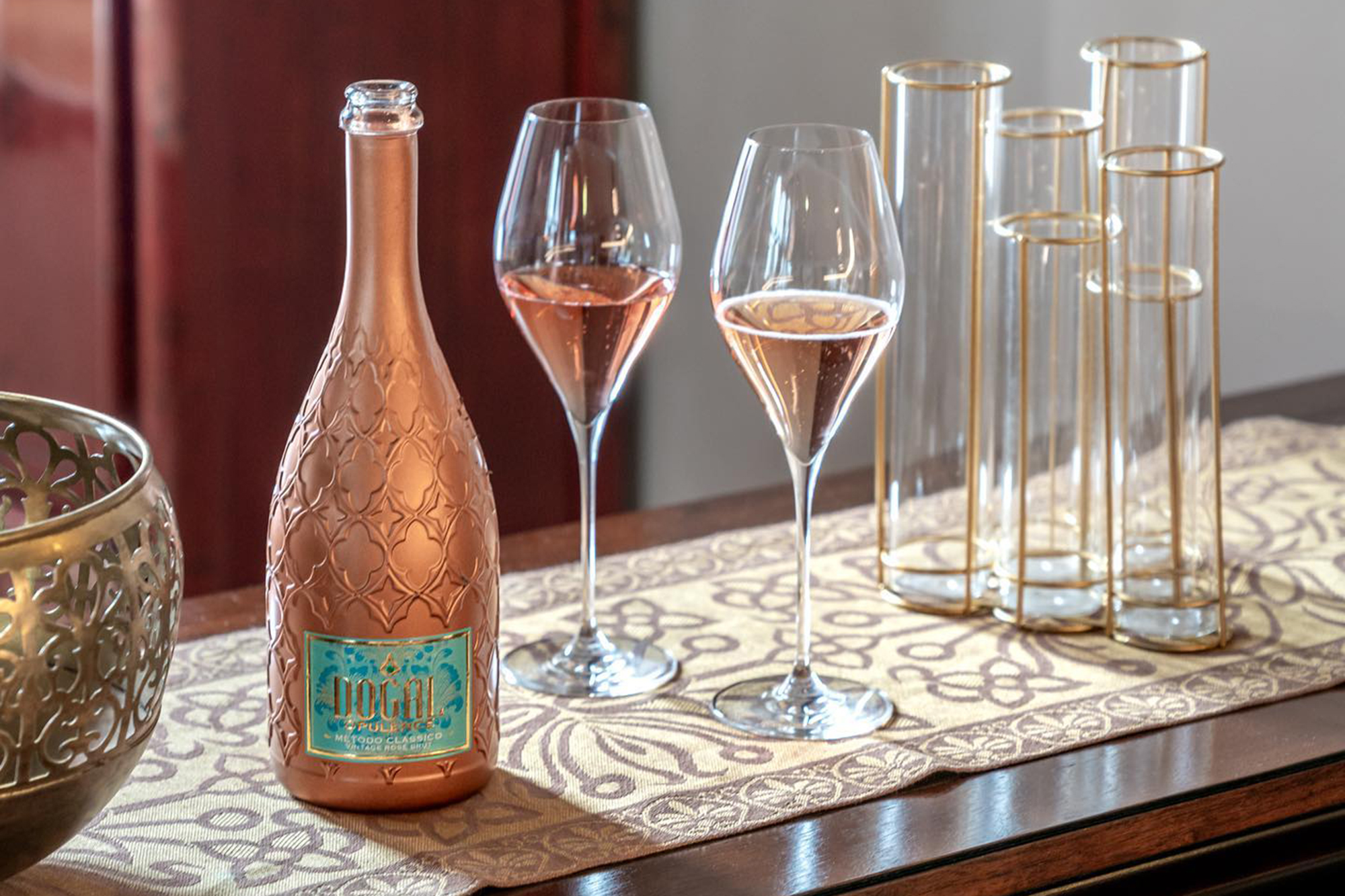Vanitas Wine Set' Hand Blown Glass Decanter and Wine Glasses