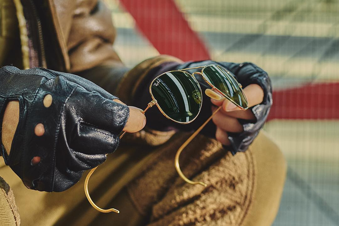 Ray-Ban's Outdoorsman puts on its leather jacket